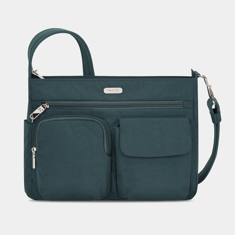 Anti-Theft Essentials Collection Patch Pocket Crossbody by Travelon (43489)