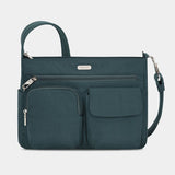 Anti-Theft Essentials Collection Patch Pocket Crossbody by Travelon (43489)