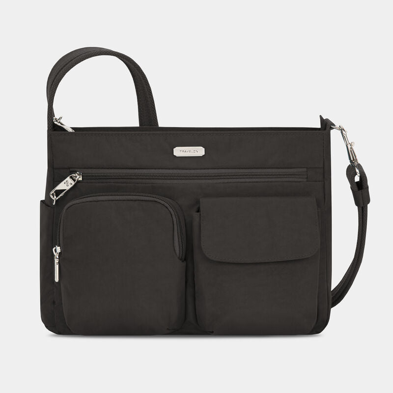 Anti-Theft Essentials Collection Patch Pocket Crossbody by Travelon (43489)