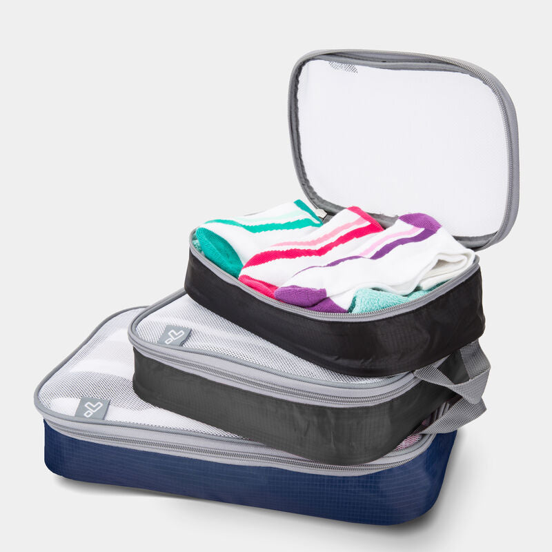 Set of 3 Packing Cube Organizers by Travelon (44021)