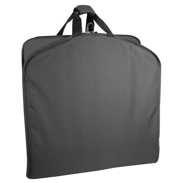 40” Deluxe Garment Cover with Handles and Pinstripe Pattern by WallyBags