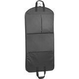 Portatrajes premium de 52 "con bolsillos y forro a rayas de WallyBags