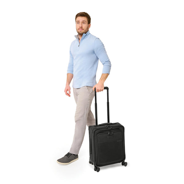 Baseline Collection Compact Carry-On Spinner by Briggs & Riley (BLU119CXSP)