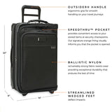 Tall Carry-on 2-Wheel Garment Bag by Briggs & Riley