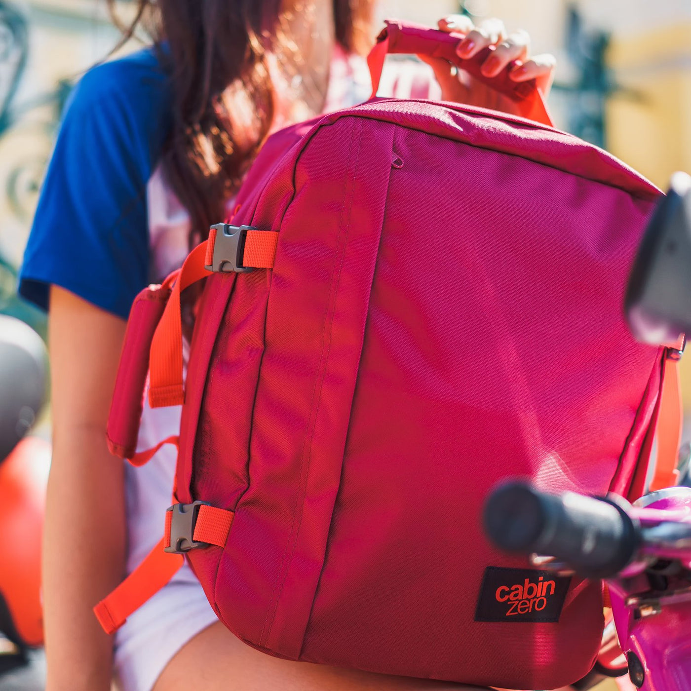Jaipur Pink Classic 28L Backpack by CabinZero