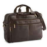 Dorado Leather Fan File Briefcase  765-528