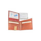 Bi-Fold Leather Wallet - Pocket size