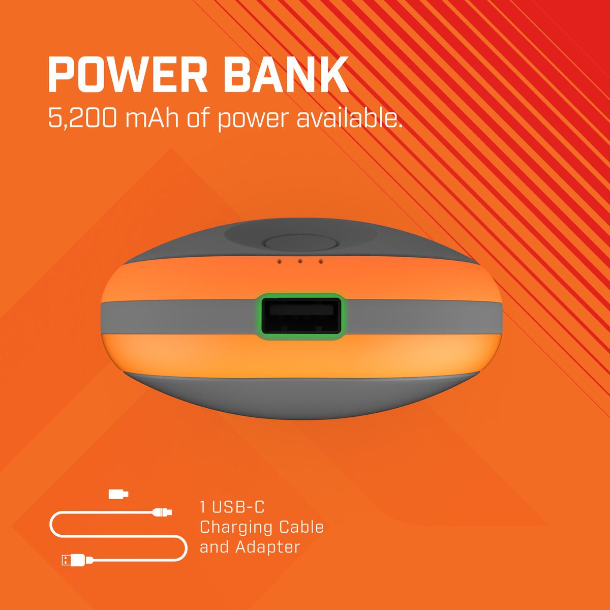 Small Portable Rechargeable Handwarmer - Includes Battery -